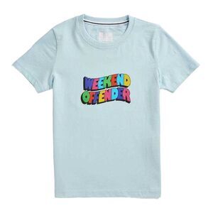 Weekend Offender Childrens/Kids Hallelujah Graphic T-Shirt / Blue